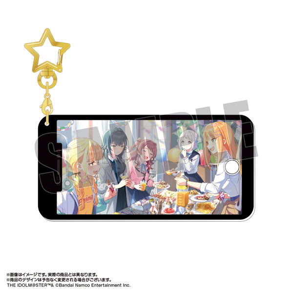 【굿즈-키홀더】 학원 아이돌마스터 베스트샷 키홀더 4 제2회 교실 파티!