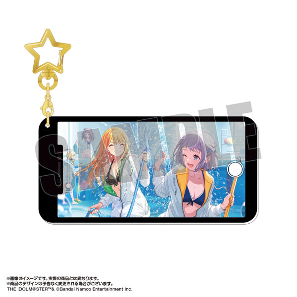 【굿즈-키홀더】 학원 아이돌마스터 베스트샷 키홀더 7 어휴! 차가워!