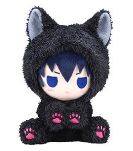 【굿즈-커버】 논캐릭 Pitanui mode 인형옷 고양이 Black