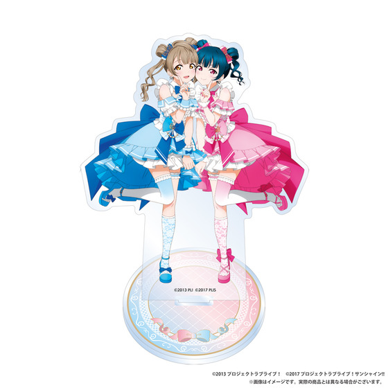 【굿즈-아크릴스탠드】 러브라이브!&times;러브라이브! 선샤인!! (&mu;'s) 아크릴스탠드【&mu;'s&times;Aqours】 미나미 코토리&times;츠시마 요시코
