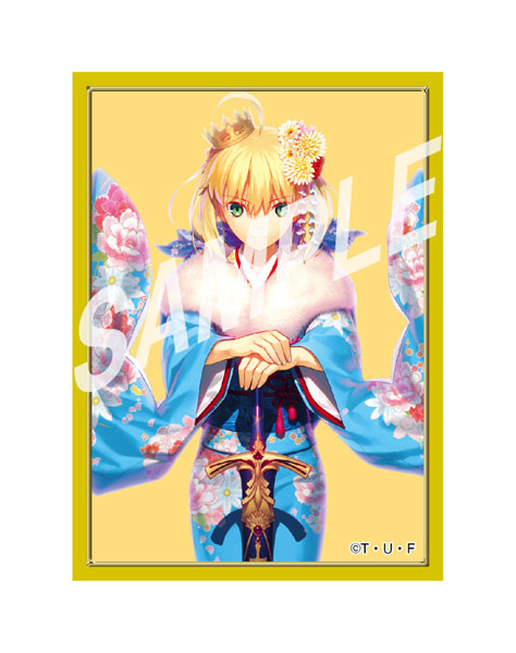 【굿즈-카드케이스】 Fate/stay night 극장판 HF 각 슬리브 33 세이버 기모노Ver.