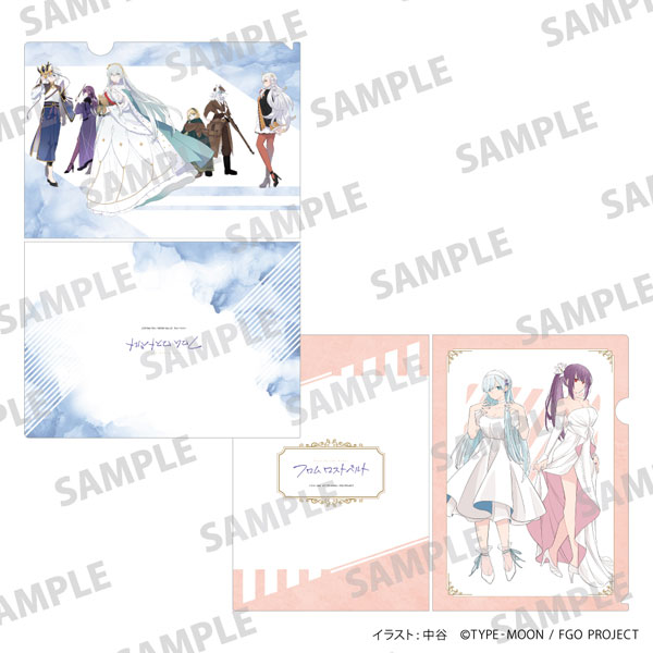 【굿즈-클리어파일】 FGO 프롬 로스트벨트 A4 클리어파일 2장 세트 2