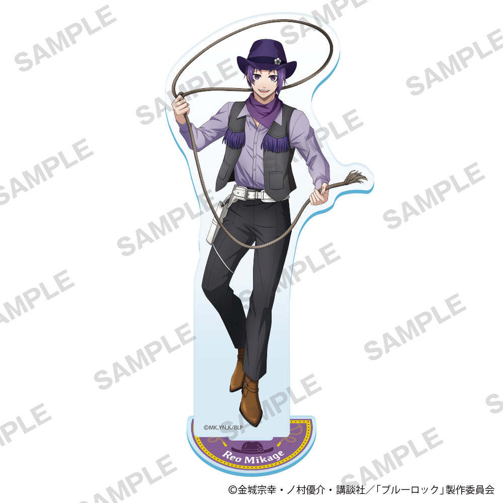 【굿즈-아크릴스탠드】 블루 록 아크릴스탠드 카우보이 Ver. 미카게 레오