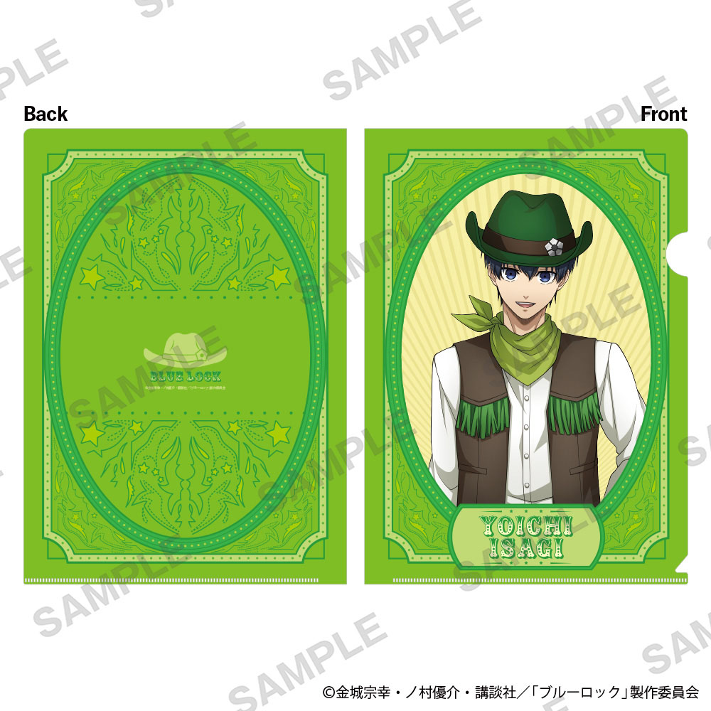【굿즈-클리어파일】 블루 록 클리어파일 카우보이 Ver. 이사기 요이치