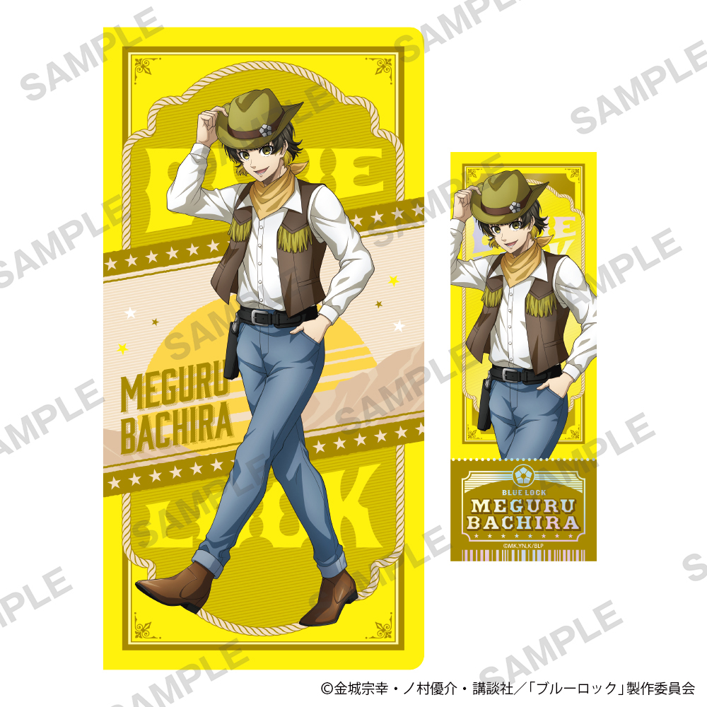 【굿즈-카드】 블루 록 티켓 파일&티켓풍 홀로그램 카드세트 카우보이 Ver. 바치라 메구루
