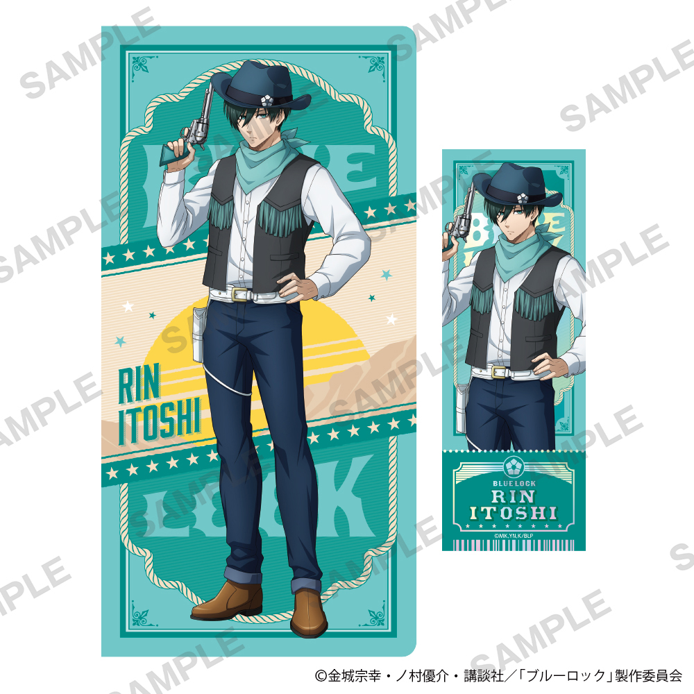 【굿즈-카드】 블루 록 티켓 파일&티켓풍 홀로그램 카드세트 카우보이 Ver. 이토시 린