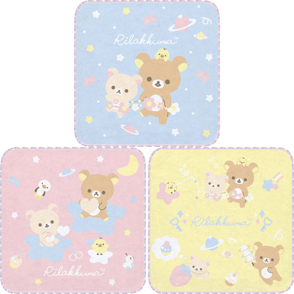 【굿즈-타월】 리락쿠마 미니타올 3종 세트