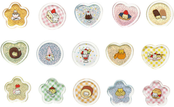 【굿즈-씰】 냥냥냥코 씰 비츠 컬렉션 조약돌 스티커 키라키라