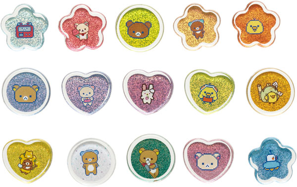 【굿즈-씰】 RK 리락쿠마 게이밍 테마 미니 스티커 세트