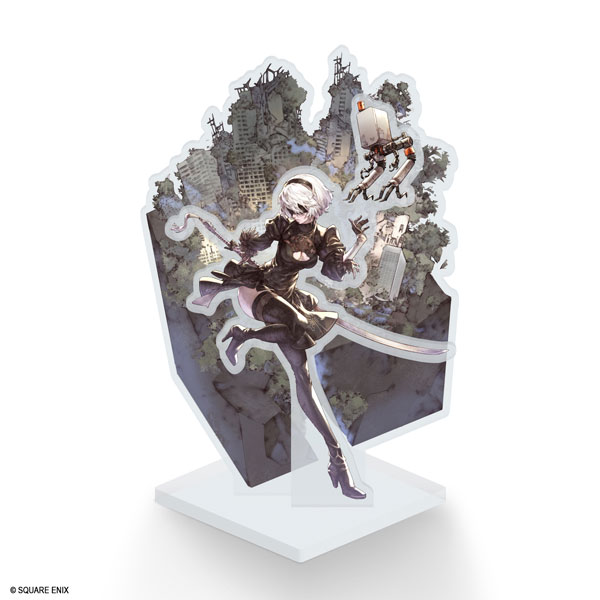 【굿즈-디오라마】 NieR:Automata 9th Anniversary 아크릴 디오라마 2B
