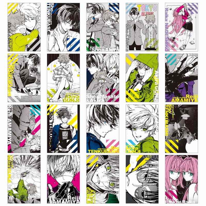 【굿즈-포스트카드】 도쿄 에일리언즈 트레이딩 포스트카드 2매 세트
