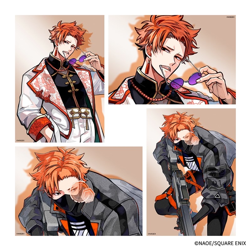 【굿즈-브로마이드】 도쿄 에일리언즈 브로마이드 4매 세트 효고 나츠키 (차이나)