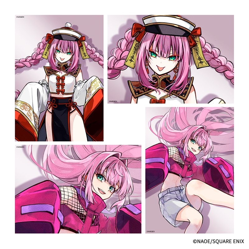 【굿즈-브로마이드】 도쿄 에일리언즈 브로마이드 4매 세트 나데시코 라이카 (차이나)