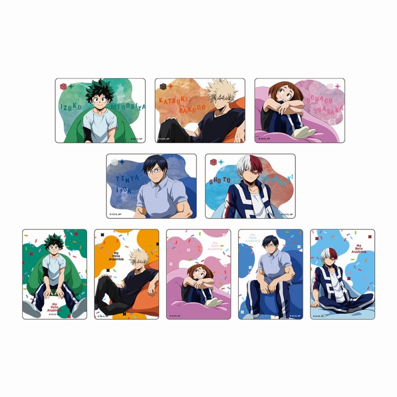 【굿즈-카드콜렉션】 나의 히어로 아카데미아 B20 트레이딩 클리어 카드