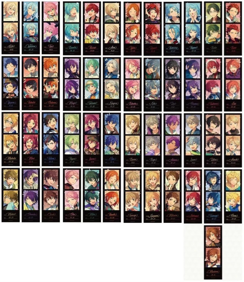 【굿즈-카드】 앙상블스타즈!!! B49 일러스트 필름 (랜덤)