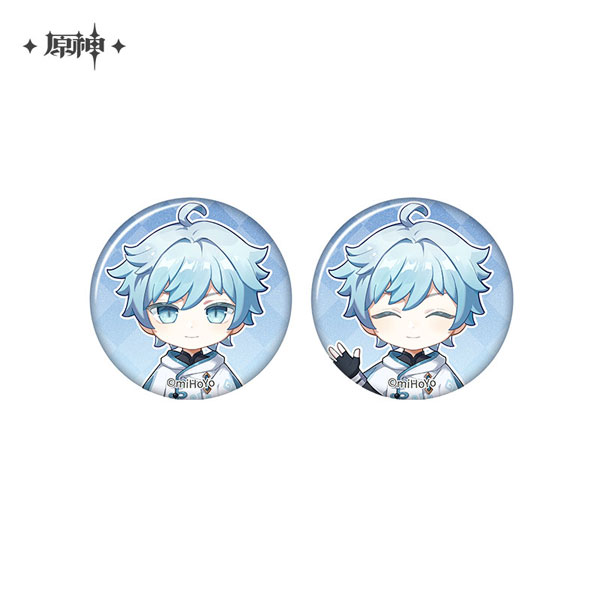 【굿즈-뱃지】 원신 즐거운 시간을 사진으로 남기기 시리즈 미니 캔뱃지 세트 중운