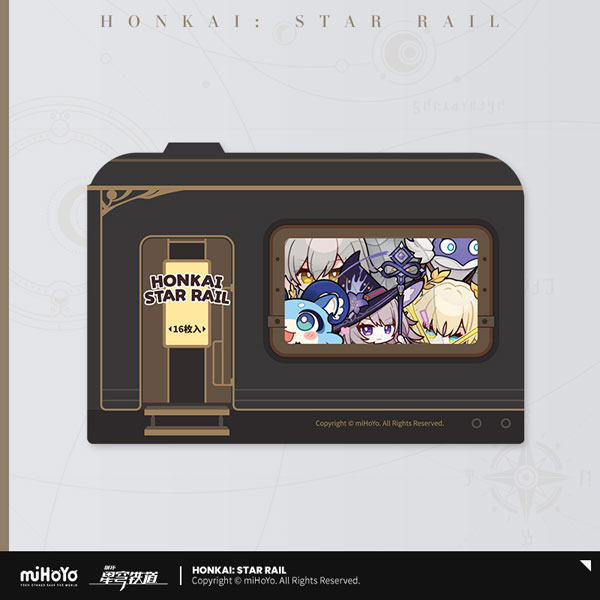 【굿즈-씰】 붕괴 스타레일 폼폼 갤러리 시리즈 씰 백 재창기의 개선가