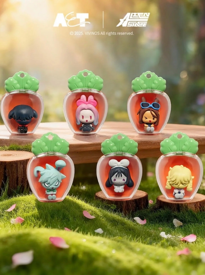 【굿즈-피규어】 ALIEN STAGE B6 토끼 시리즈 트레이딩 푸치피규어 (랜덤)