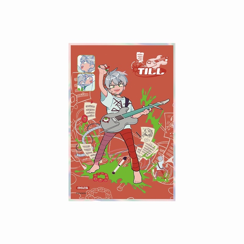 【굿즈-색지】 ALIEN STAGE 신년 시즌 아크릴 클리어 색지 틸