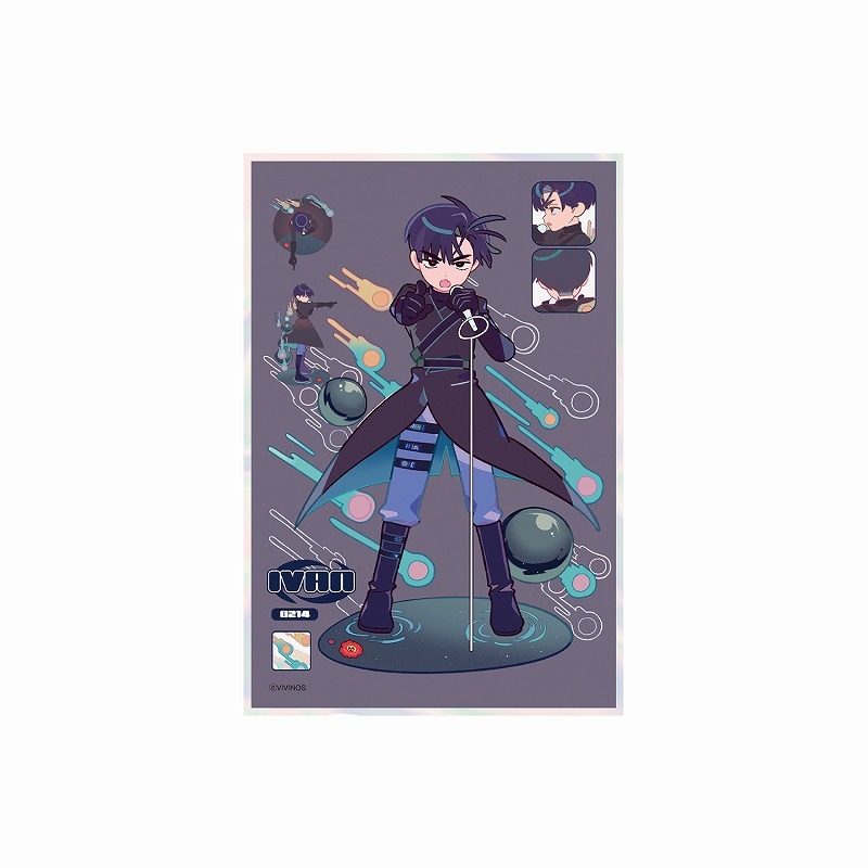 【굿즈-색지】 ALIEN STAGE 신년 시즌 아크릴 클리어 색지 이반