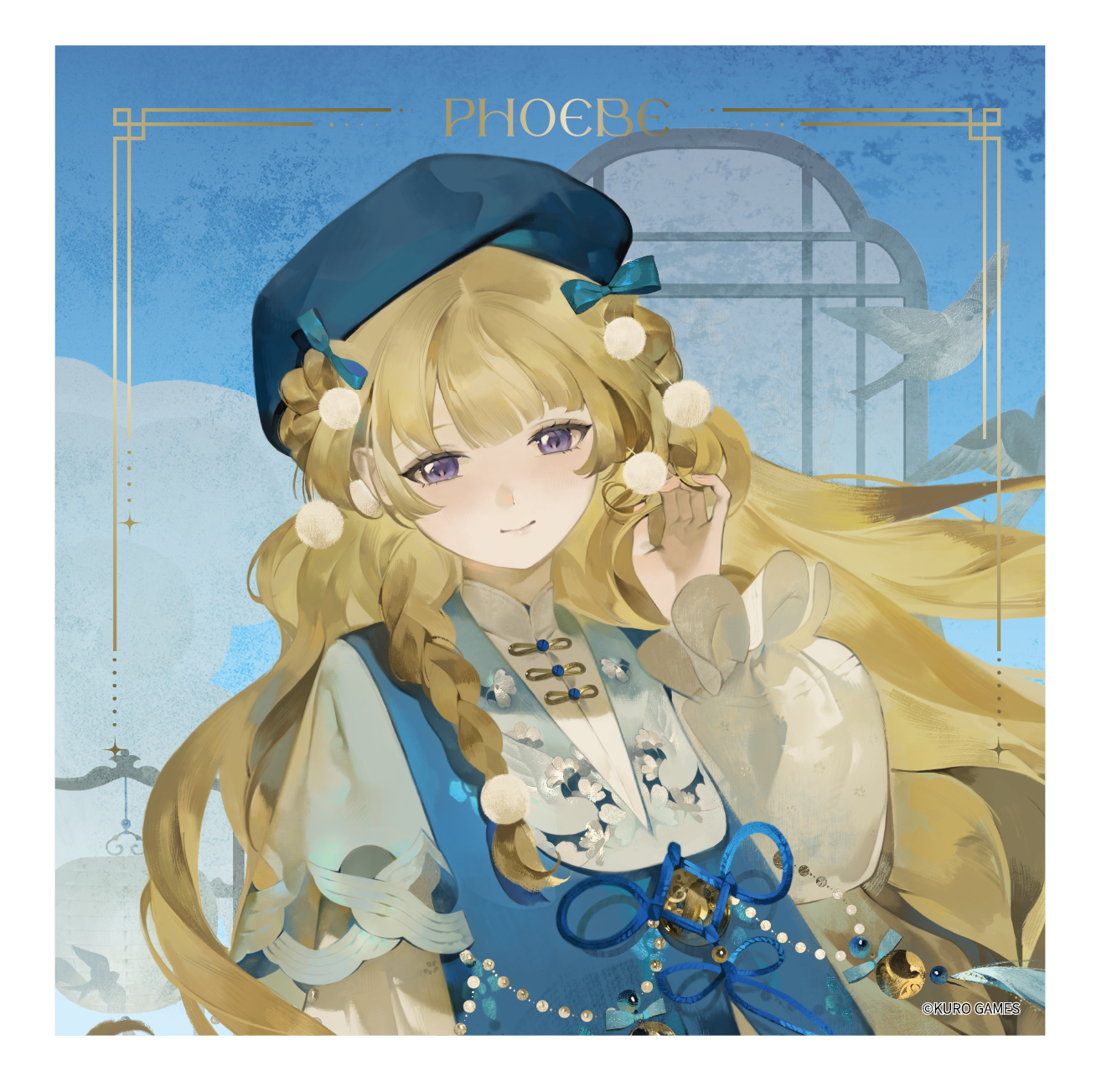 【굿즈-아크릴스탠드】 명조 기몽환영 시리즈 아크릴 블록 페비