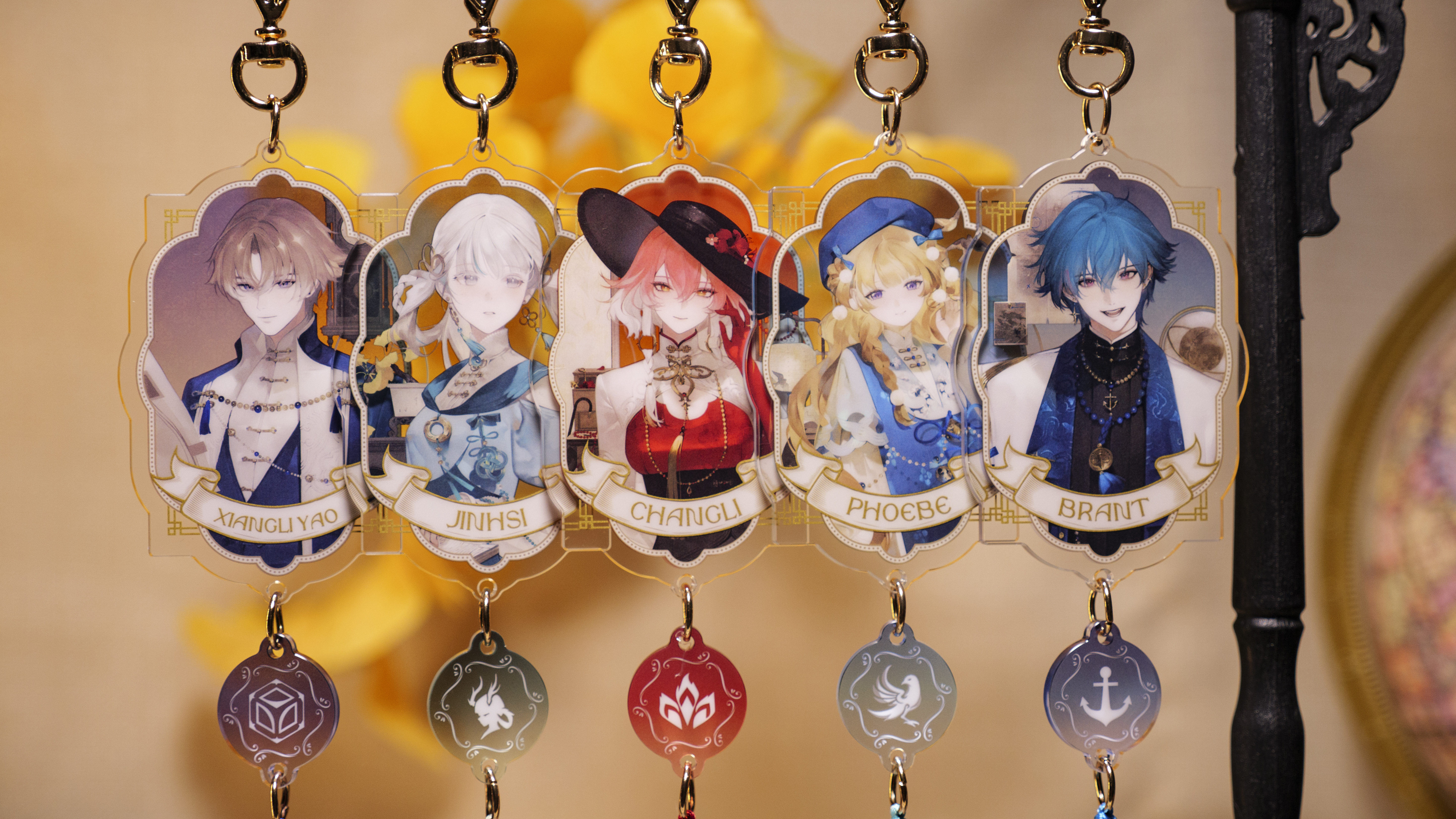 【굿즈-키홀더】 명조 기몽환영 시리즈 아크릴 키링 상리요