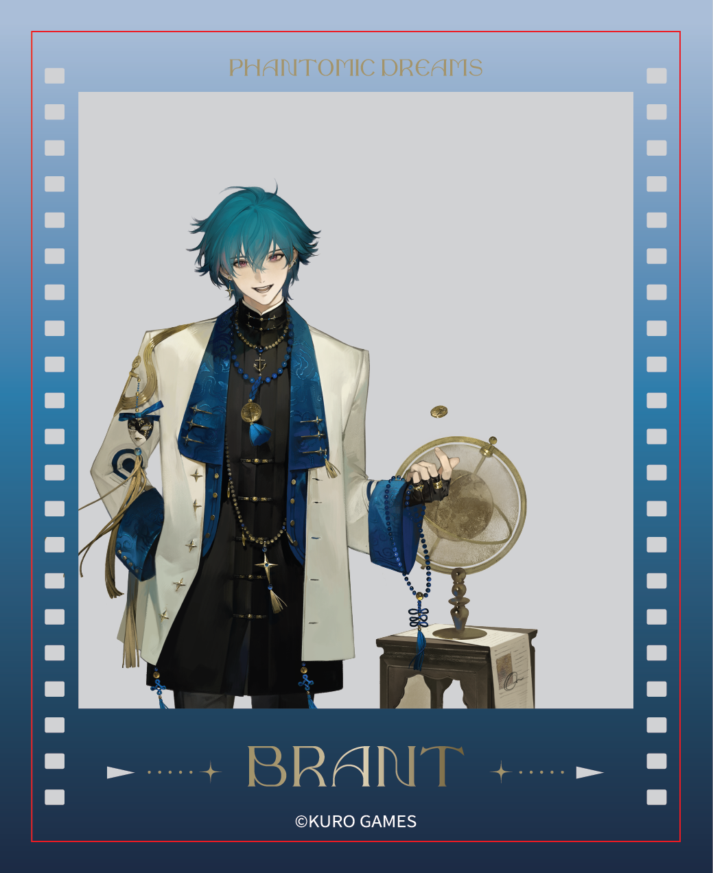 【굿즈-카드】 명조 기몽환영 시리즈 아크릴 포토 카드 브렌트