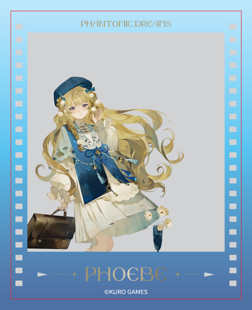 【굿즈-카드】 명조 기몽환영 시리즈 아크릴 포토 카드 페비