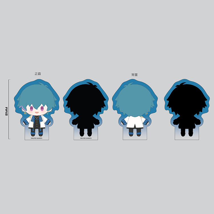 【굿즈-아크릴스탠드】 명조 기몽환영 시리즈 SD 미니 스탠드 브렌트