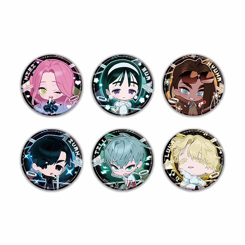 【굿즈-뱃지】 ALIEN STAGE B6 신년 시즌 트레이딩 리플렉터 캔뱃지 (랜덤)