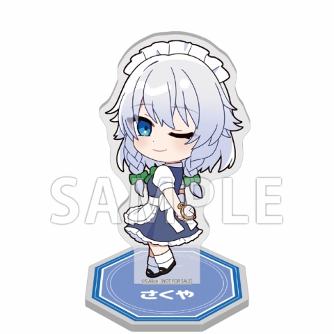 【포인트경품】 동방Project 아크릴스탠드 이자요이 사쿠야