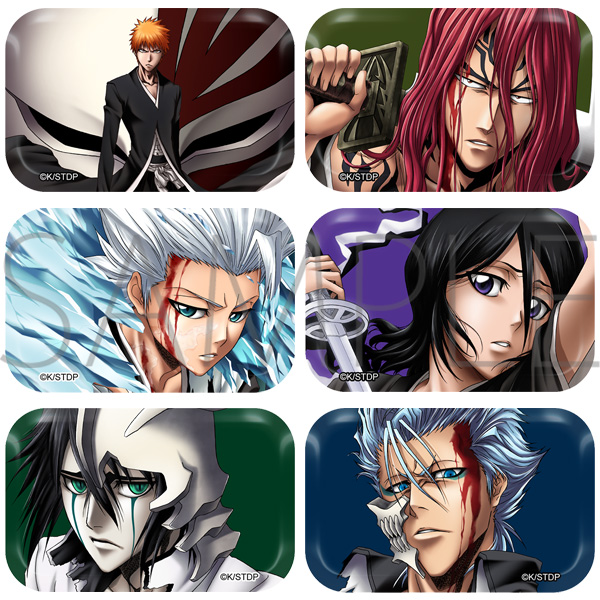 【굿즈-뱃지】 블리치 B6 스퀘어 뱃지 컬렉션 & Anniversary (랜덤)