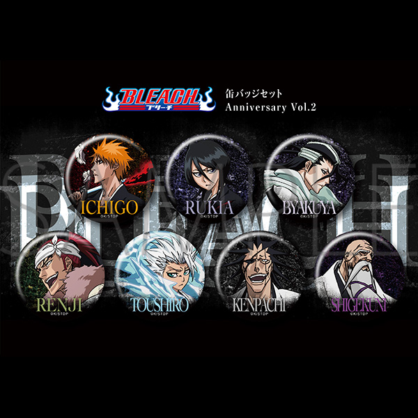 【굿즈-뱃지】 블리치 캔뱃지 세트 & Anniversary Vol.2